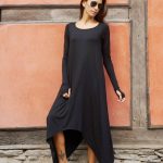 Fall Black Thumbhole Long Sleeve Top