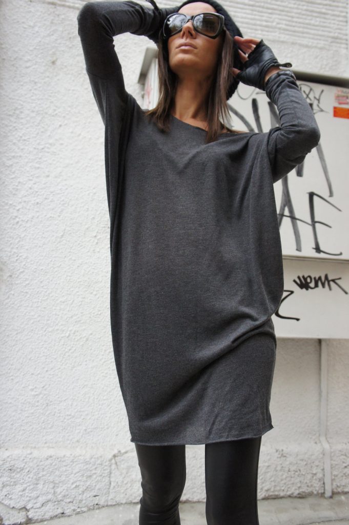 Grey Sexy Casual Mesh Top