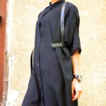 Oversized Button Top with Side Pockets