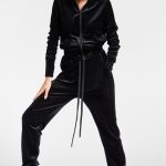 Rolled Ankle Velvet Pants